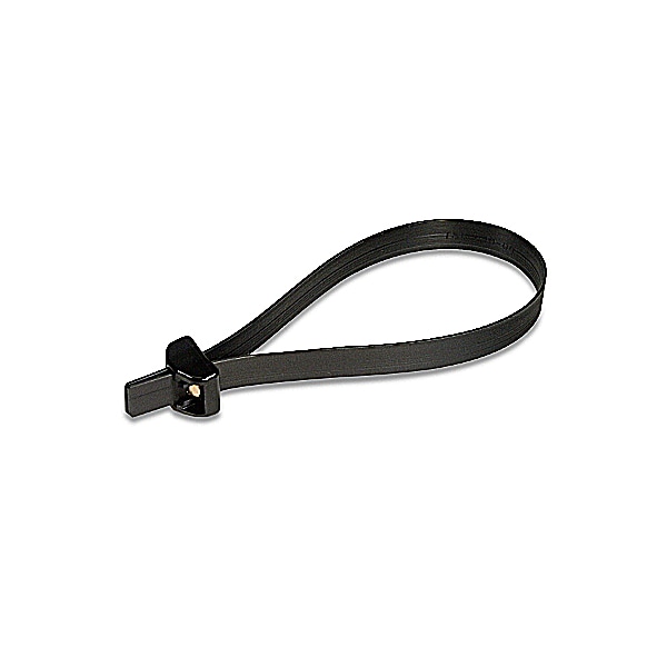 Abb Cable Tie, 27 in L, Black, Acetal, 250 lb Strength, 10 PK TYD5270M - main